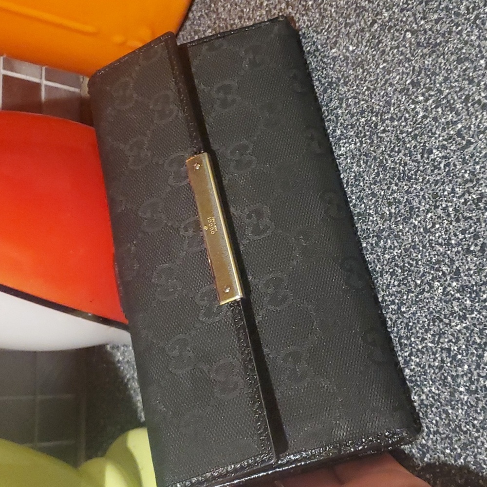 Gucci Monogram Long Wallet